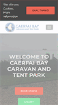 Mobile Screenshot of caerfaibay.co.uk